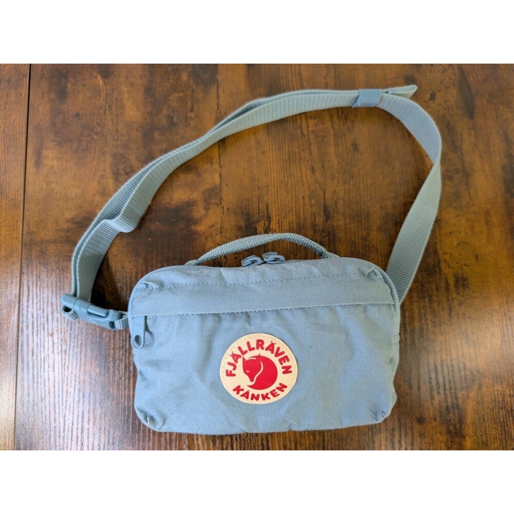 Fjallraven Kanken Unisex Hip Pack Waist Bag - Light Blue